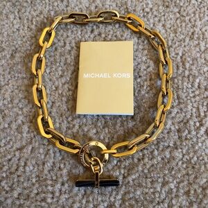 Michael Kors heavyweight chain necklace